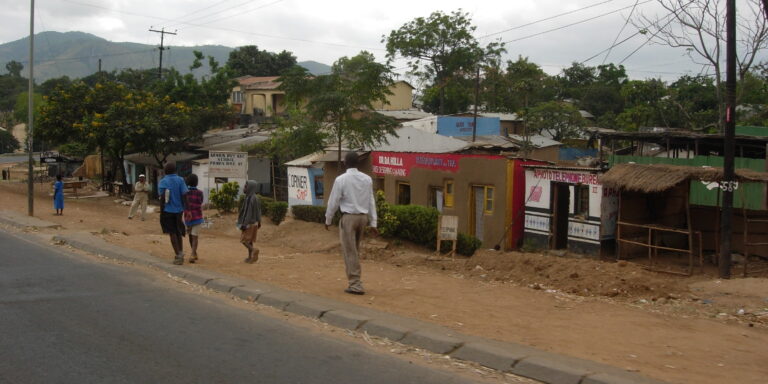 Street in Malawi